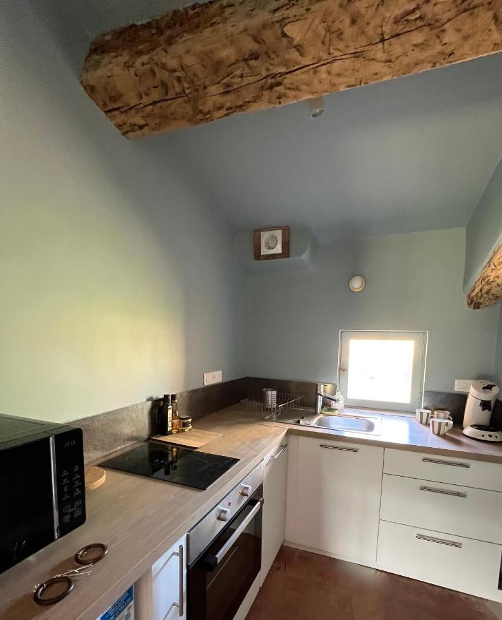 Charmant Appartement Independant Au Sein D'Un Mas Provencal Aups Luaran gambar