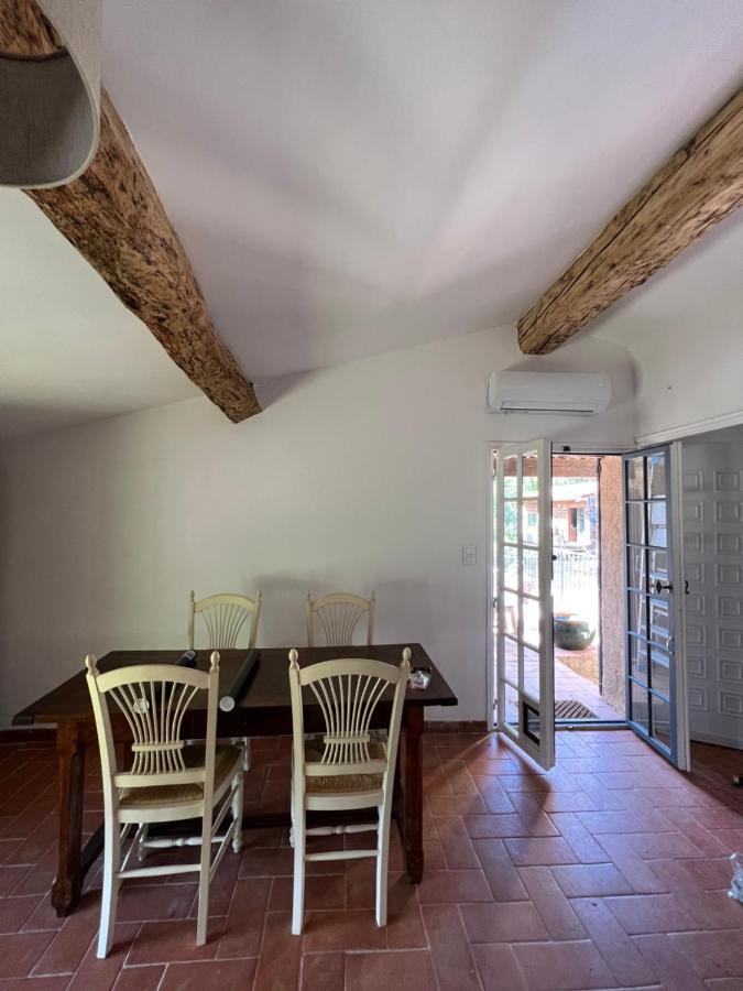 Charmant Appartement Independant Au Sein D'Un Mas Provencal Aups Luaran gambar